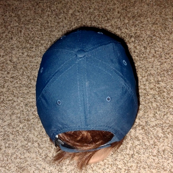 Imperial Tree Ship Strapback Golf Hat Cap Navy Blue - Picture 4 of 9